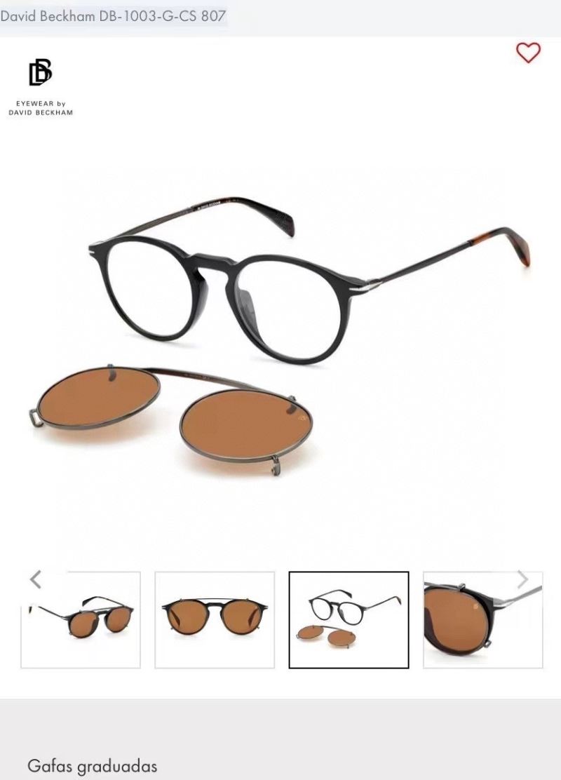 David Beckham Sunglasses